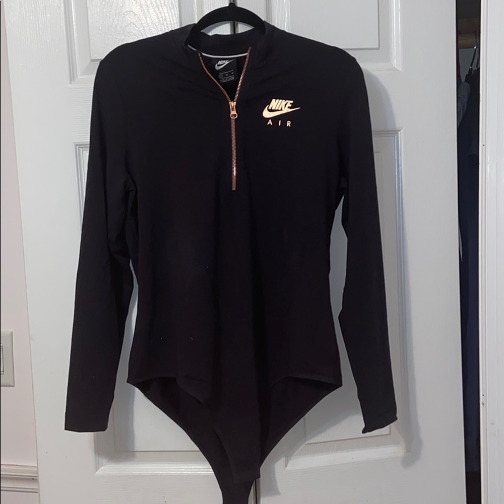 Nike quarter zip body suit